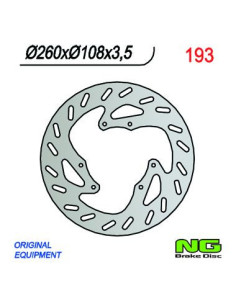 DISQUE DE FREIN NG BRAKE FIXE AVANT GAUCHE