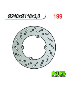 DISQUE DE FREIN NG BRAKE FIXE AVANT GAUCHE