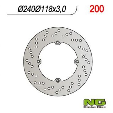 DISQUE DE FREIN NG BRAKE FIXE AVANT GAUCHE