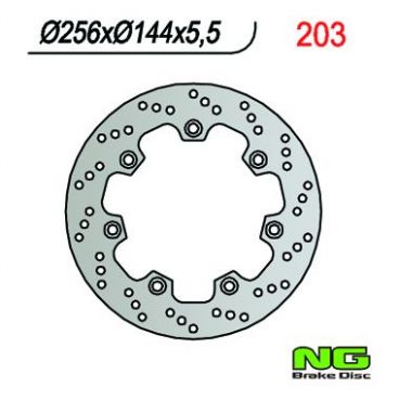 DISQUE DE FREIN NG BRAKE FIXE AVANT DROIT