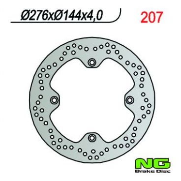 DISQUE DE FREIN NG BRAKE FIXE AVANT DROIT