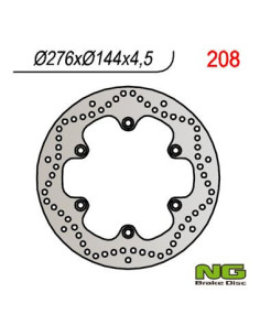 DISQUE DE FREIN NG BRAKE FIXE AVANT DROIT