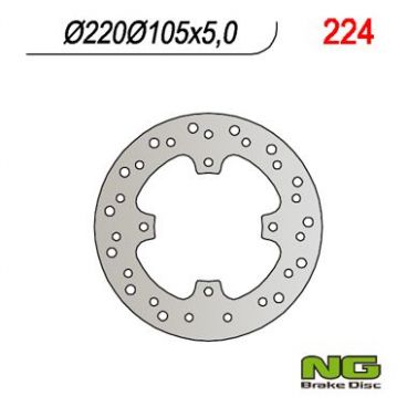 DISQUE DE FREIN NG BRAKE FIXE ARRIERE DROIT