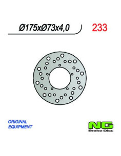 DISQUE DE FREIN NG BRAKE FIXE AVANT GAUCHE
