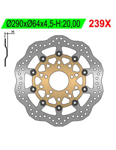 DISQUE AVANT PETALES FLOTTANT NG BRAKE