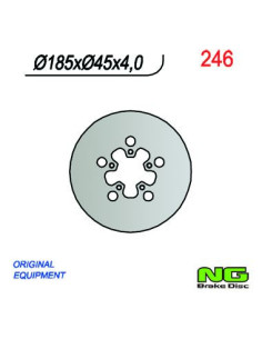 DISQUE DE FREIN NG BRAKE FIXE AVANT GAUCHE
