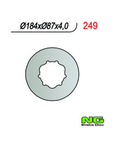 DISQUE DE FREIN NG BRAKE FIXE ARRIERE GAUCHE