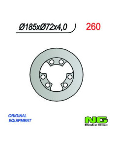 DISQUE DE FREIN NG BRAKE FIXE AVANT GAUCHE