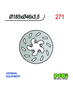 DISQUE DE FREIN NG BRAKE FIXE ARRIERE GAUCHE