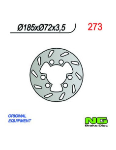 DISQUE DE FREIN NG BRAKE FIXE AVANT GAUCHE