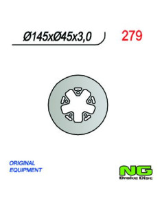 DISQUE DE FREIN NG BRAKE FIXE ARRIERE DROIT