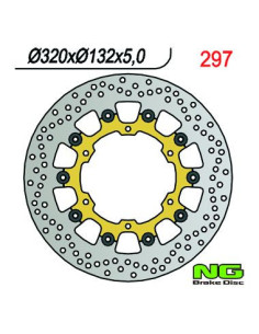 DISQUE DE FREIN NG BRAKE FLOTTANT AVANT DROIT