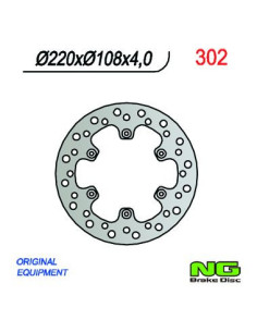 DISQUE DE FREIN NG BRAKE FIXE ARRIERE DROIT