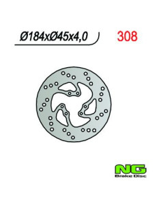 DISQUE DE FREIN NG BRAKE FIXE AVANT DROIT