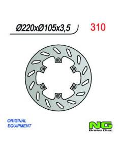 DISQUE DE FREIN NG BRAKE FIXE AVANT GAUCHE