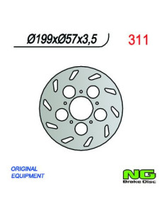 DISQUE DE FREIN NG BRAKE FIXE ARRIERE GAUCHE