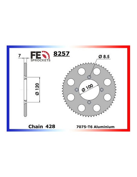 C/ALU BETA 125.RR '06/11  63  428
