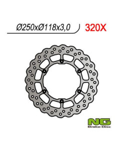 DISQUE DE FREIN NG BRAKE PETALE AVANT FIXE