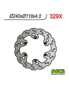 DISQUE DE FREIN NG BRAKE PETALE ARRIERE FIXE