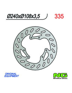 DISQUE DE FREIN NG BRAKE FIXE AVANT GAUCHE