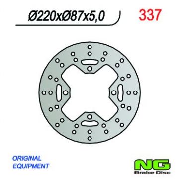 DISQUE DE FREIN NG BRAKE FIXE ARRIERE DROIT