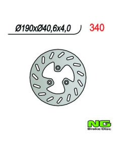 DISQUE DE FREIN NG BRAKE FIXE AVANT GAUCHE