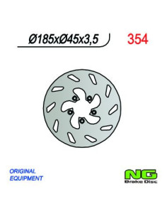 DISQUE DE FREIN NG BRAKE FIXE ARRIERE DROIT