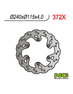 DISQUE DE FREIN NG BRAKE PETALE ARRIERE FIXE