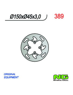 DISQUE DE FREIN NG BRAKE FIXE ARRIERE DROIT