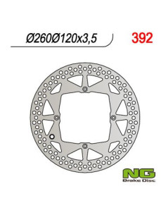 DISQUE DE FREIN NG BRAKE FIXE AVANT GAUCHE