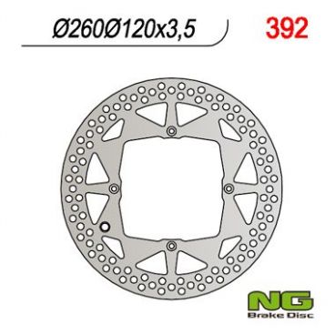 DISQUE DE FREIN NG BRAKE FIXE AVANT GAUCHE