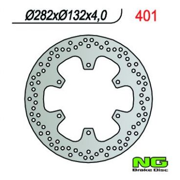 DISQUE DE FREIN NG BRAKE FIXE AVANT DROIT