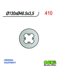 DISQUE DE FREIN NG BRAKE FIXE ARRIERE DROIT