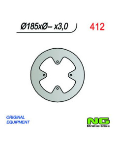 DISQUE DE FREIN NG BRAKE FIXE AVANT GAUCHE