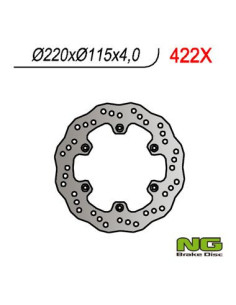 DISQUE DE FREIN NG BRAKE PETALE ARRIERE FIXE