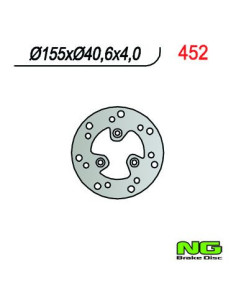 DISQUE DE FREIN NG BRAKE FIXE AVANT GAUCHE