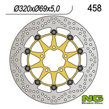 DISQUE DE FREIN NG BRAKE FLOTTANT AVANT DROIT