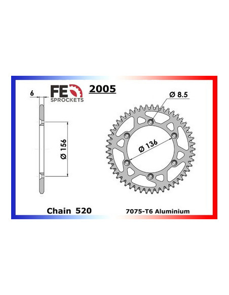 C/ALU CCM.650 R.Rayons'01/04 50 520