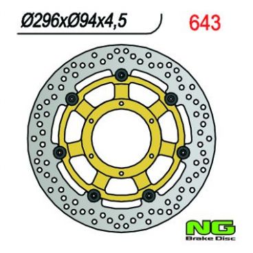 DISQUE DE FREIN NG BRAKE FLOTTANT DROIT