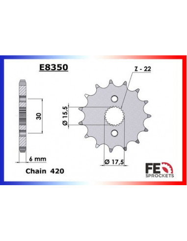 PIG HONDA XR 50 '00/03 13 420