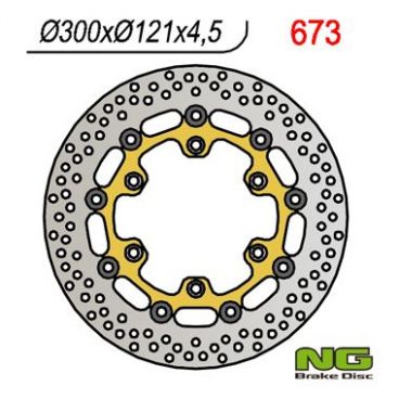 DISQUE DE FREIN NG BRAKE FIXE AVANT GAUCHE