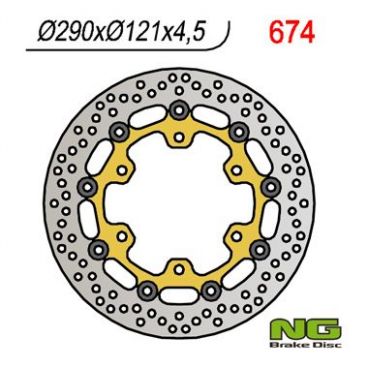 DISQUE DE FREIN NG BRAKE FLOTTANT