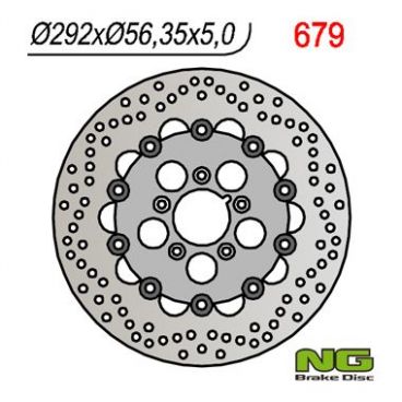 DISQUE AVANT ROND FLOTTANT NG BRAKE