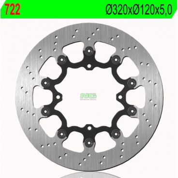 DISQUE DE FREIN NG BRAKE FLOTTANT