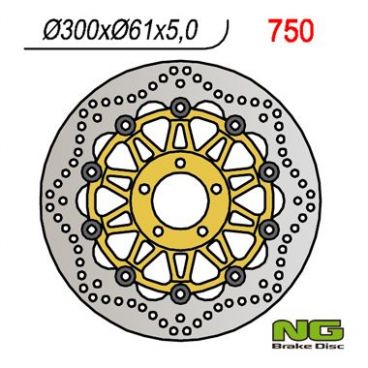 DISQUE DE FREIN NG BRAKE FLOTTANT