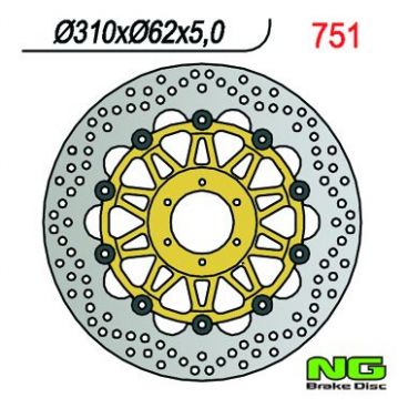 DISQUE DE FREIN NG BRAKE FLOTTANT