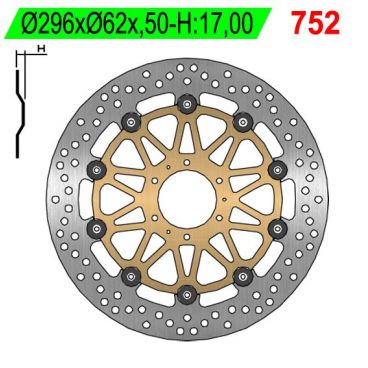 DISQUE DE FREIN NG BRAKE FLOTTANT