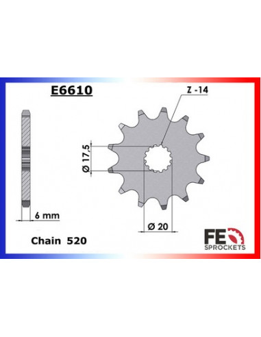 PSB GAS-GAS 125 ENDURO '01/15 10 520