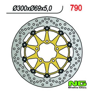 DISQUE DE FREIN NG BRAKE FLOTTANT