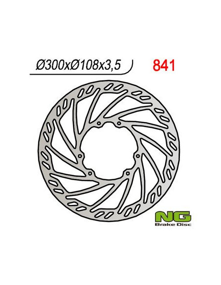 DISQUE DE FREIN NG BRAKE FIXE 841